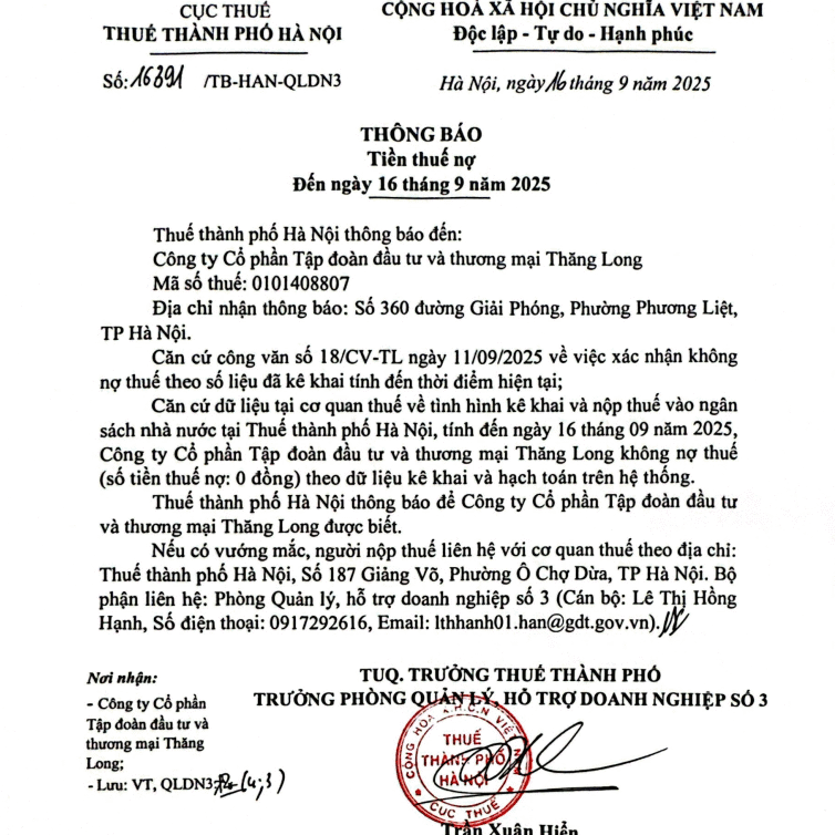 Xac Nhan Hoan Thien Nghia Vu Nop Thue Dat The Queen